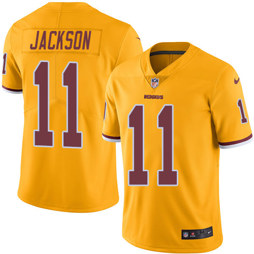 Youth Limited DeSean Jackson Nike Jersey Gold - #11 Rush NFL Washington Redskins